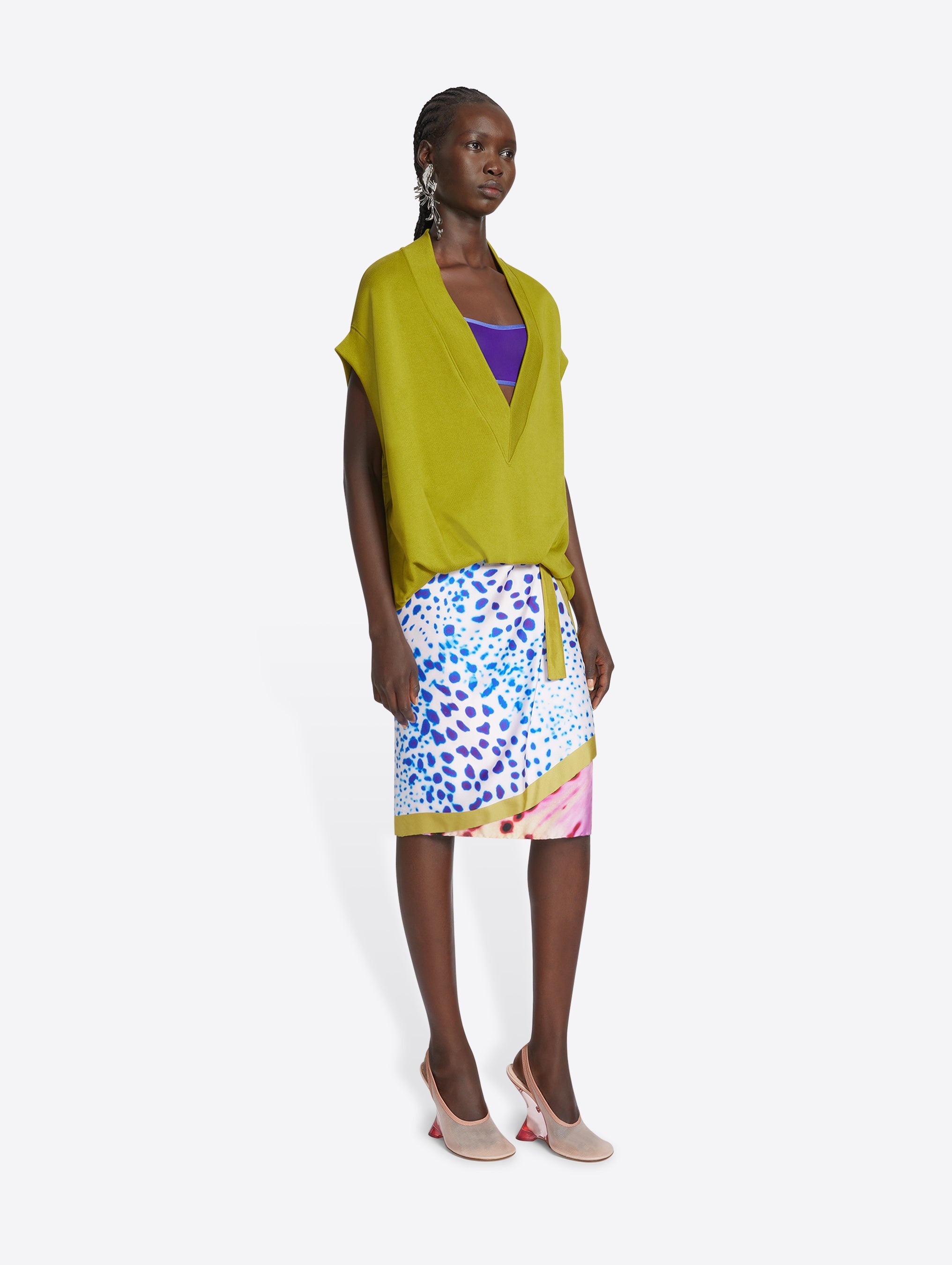 WRAP SCARF-SKIRT - 3