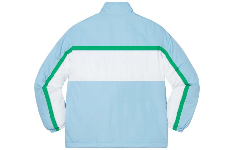 Supreme x Lacoste Puffy Half Zip Pullover 'Light Blue' SUP-FW19-547 - 2