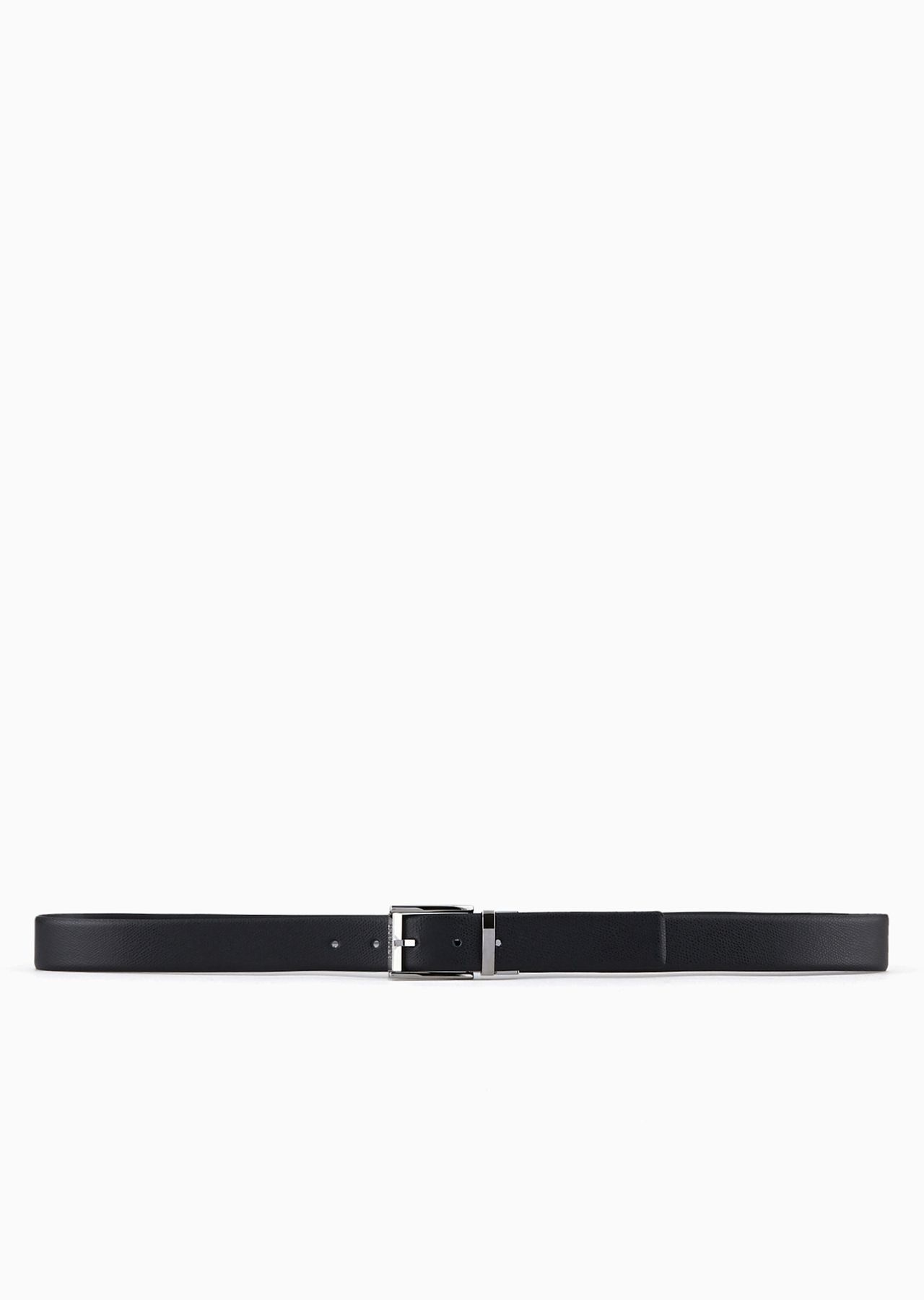 Reversible leather belt with one side in palmellato leather - 4