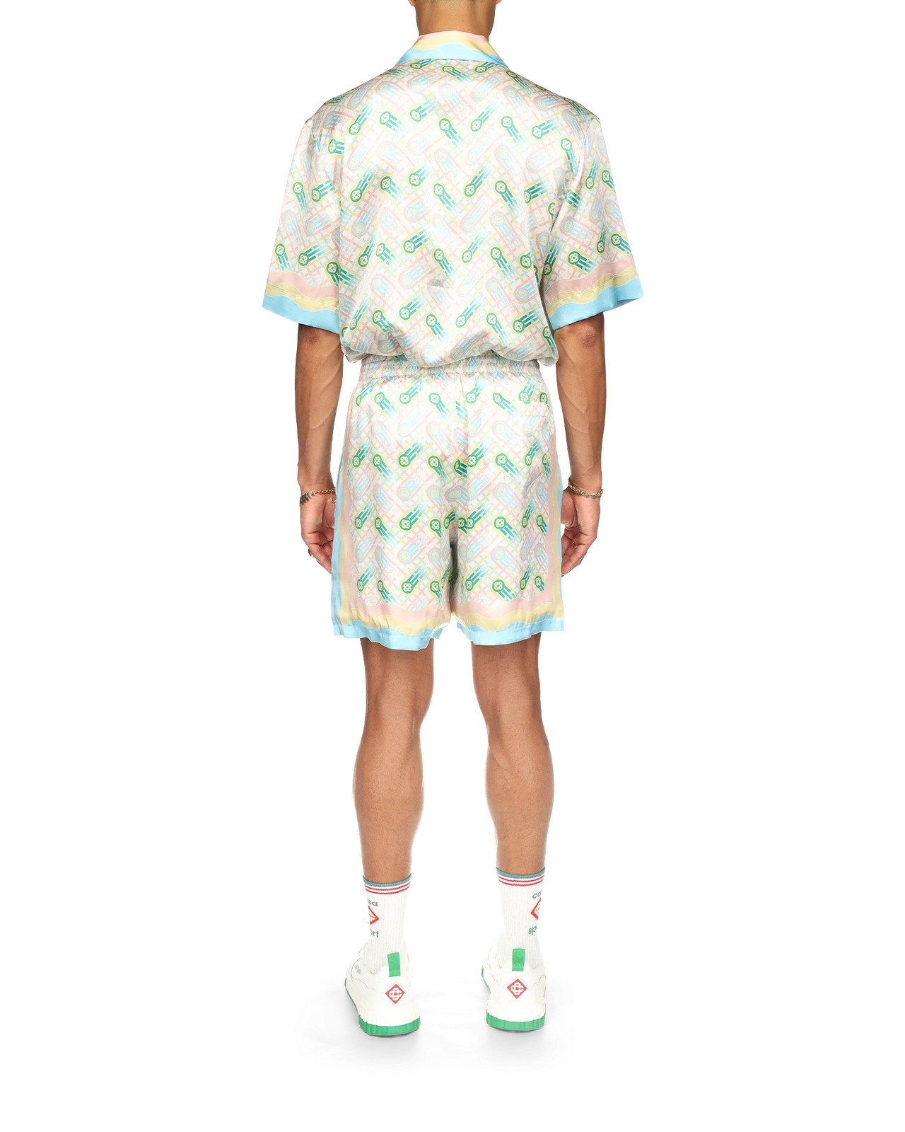 Ping Pong Silk Shorts | Casablanca Paris - 4