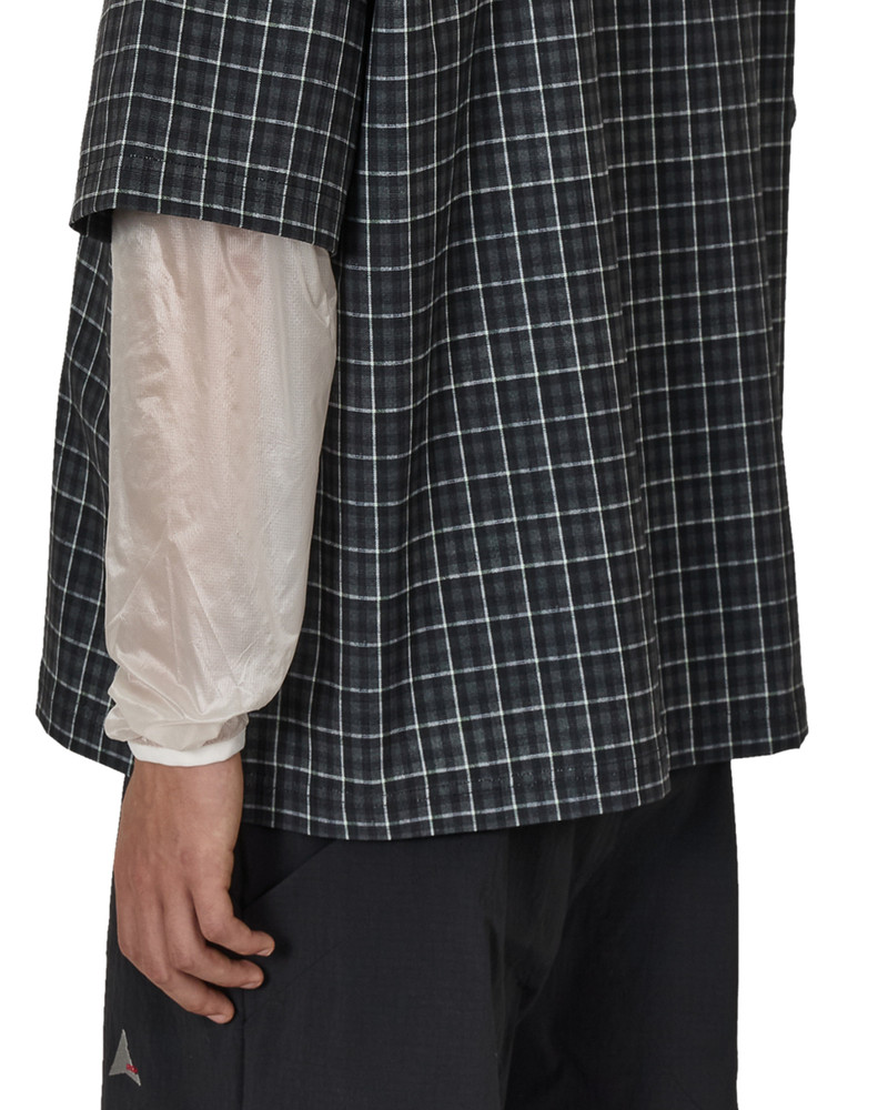 Aair Floweave Printed Check Short Sleeve Shirt 8