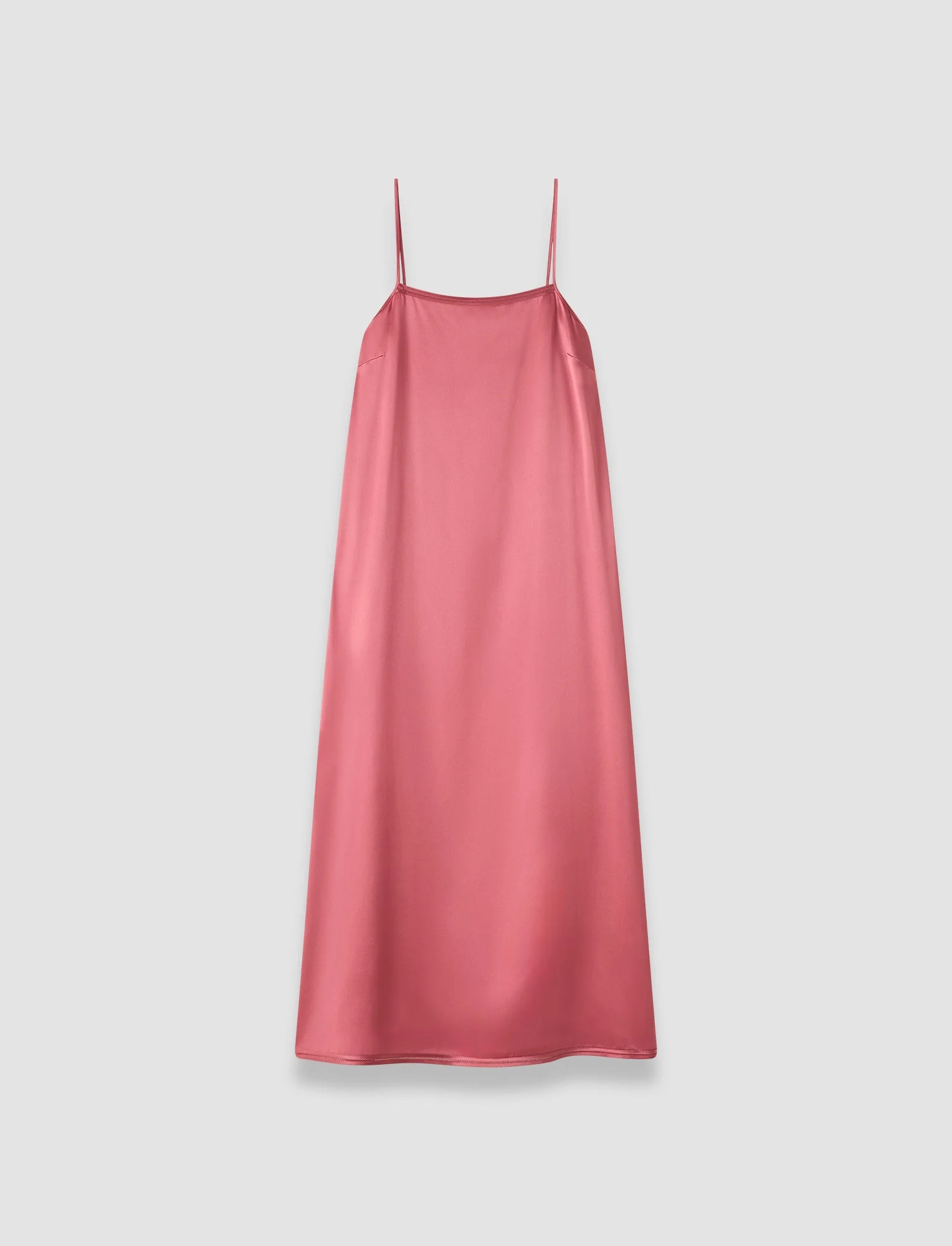 Agnes Silk Satin Dress - 1