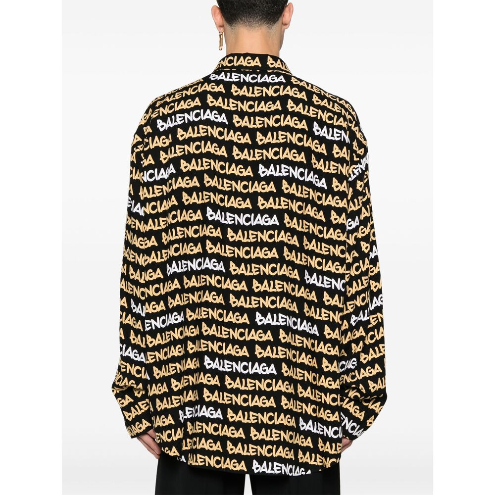 Balenciaga Black Shirts Men - 4