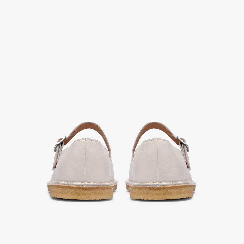 Desert Jane White Leather 5