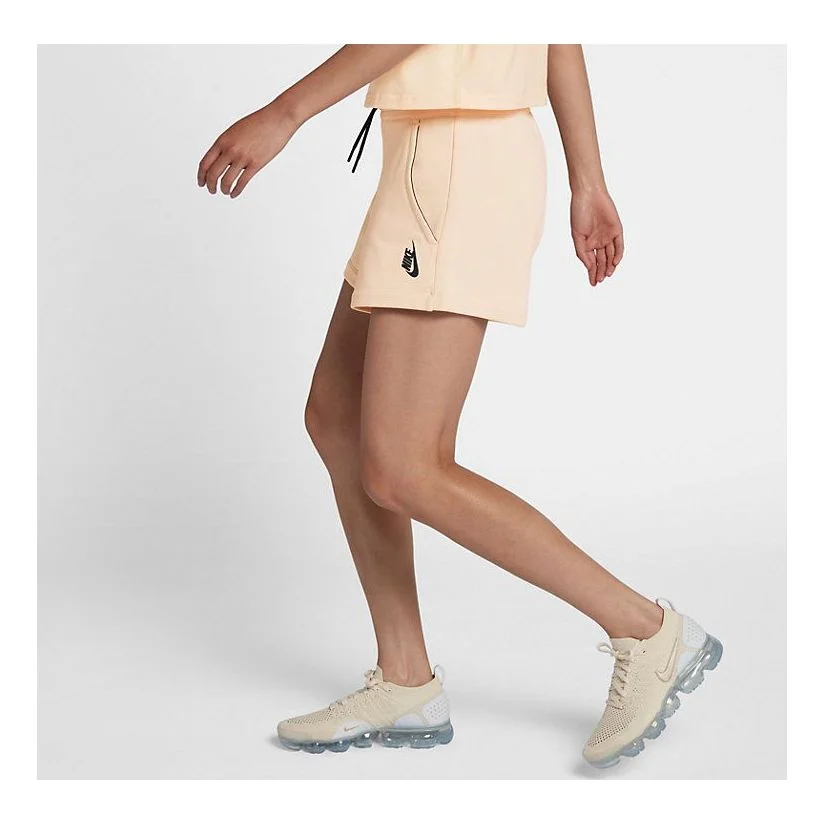 (WMNS) Nike NRG Fleece Short 'Tan' 923851-838 - 1