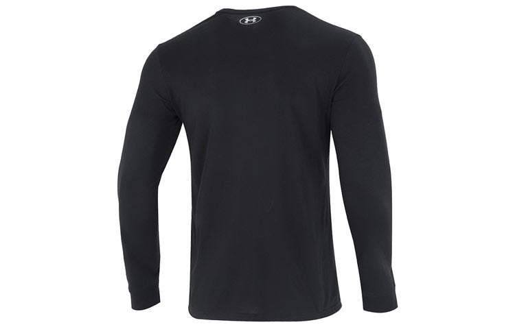 Under Armour Project Rock Brahma Bull Long Sleeve T-shirt 'Black White' 1374847-001 - 2