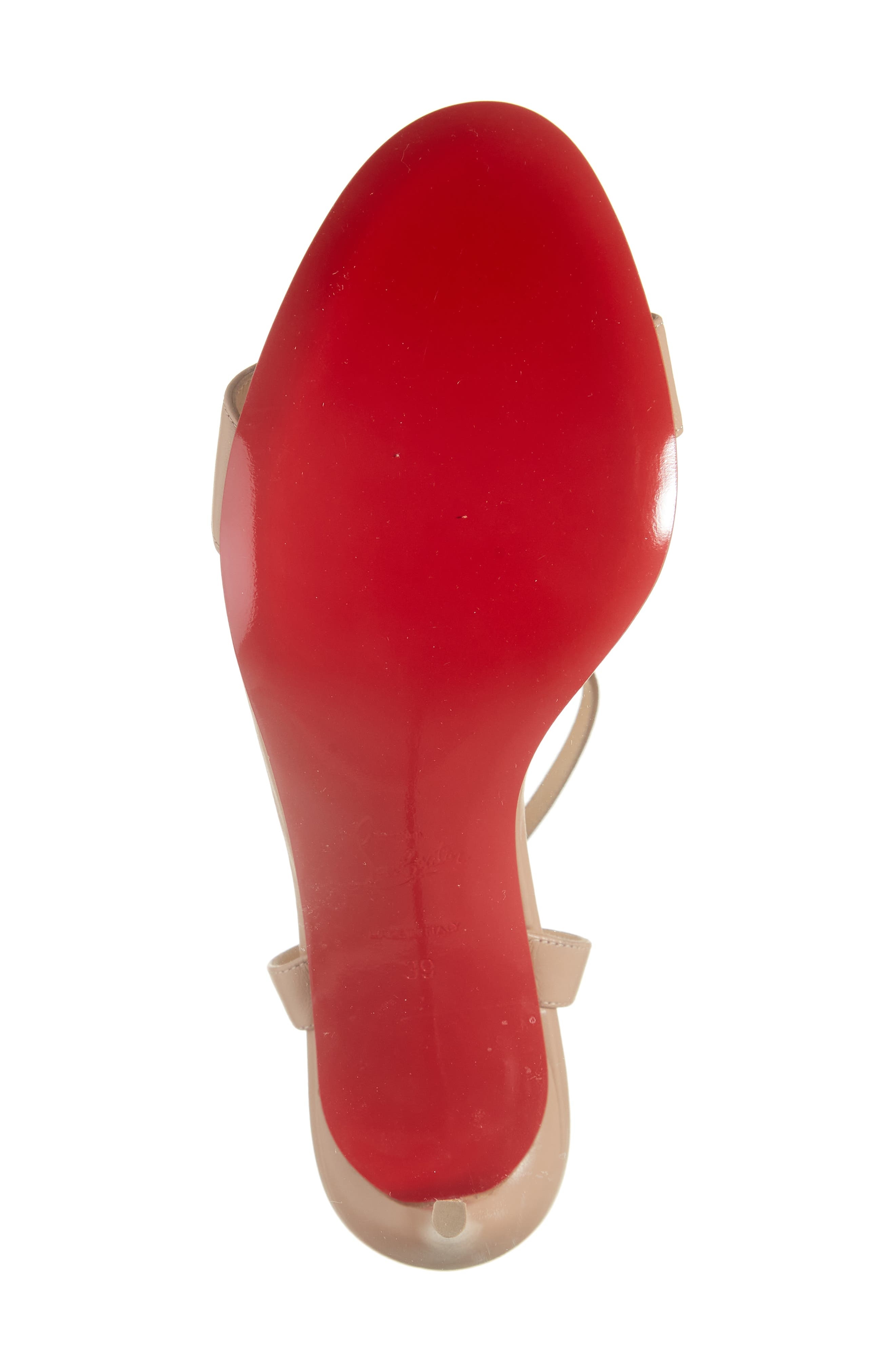 Christian Louboutin Loubigirl Ankle Strap Sandal in Blush at Nordstrom - 6
