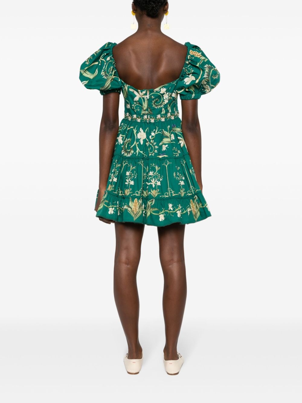 Manzanilla Esmeralda floral-print dress - 4