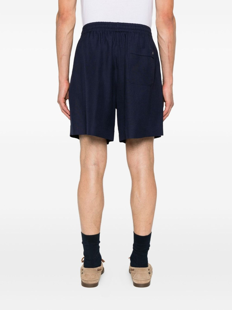 elastic-waist shorts 4
