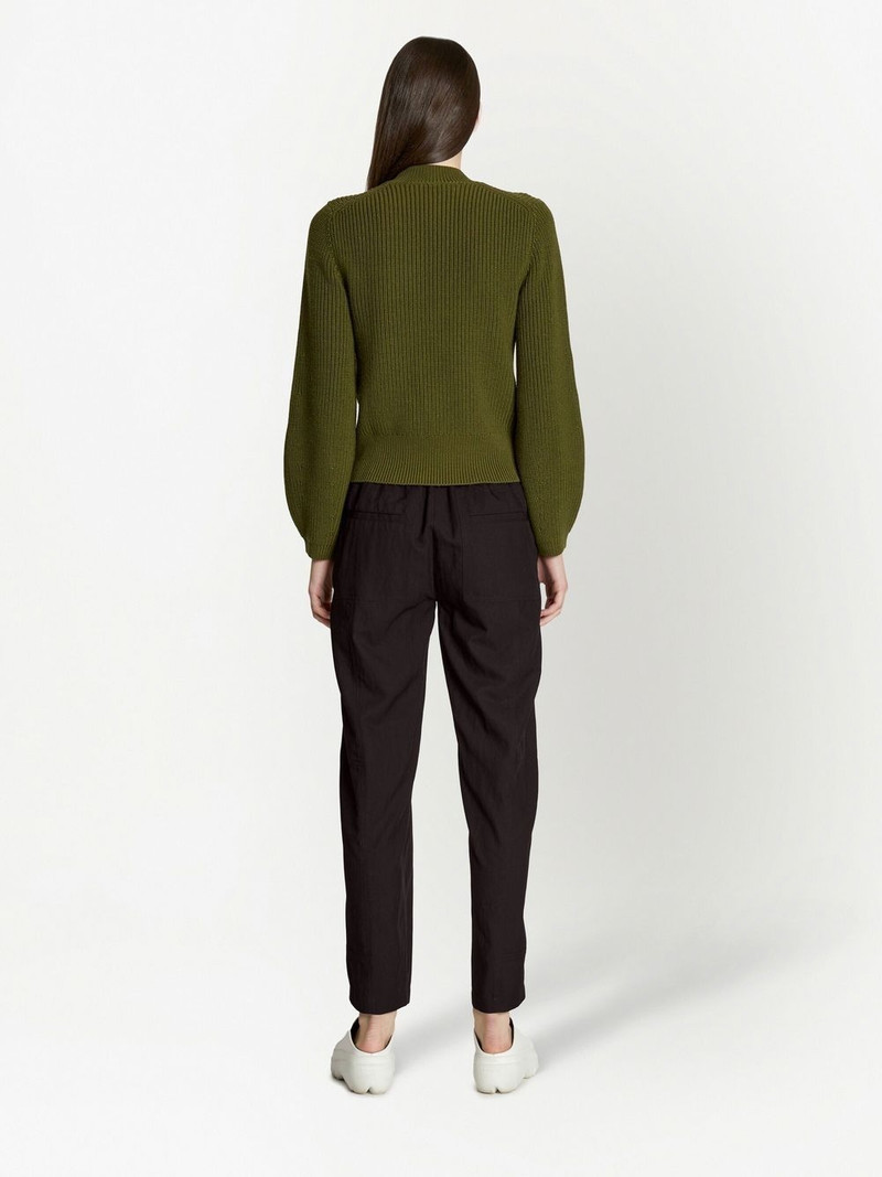 high-waisted tailored trousers 4