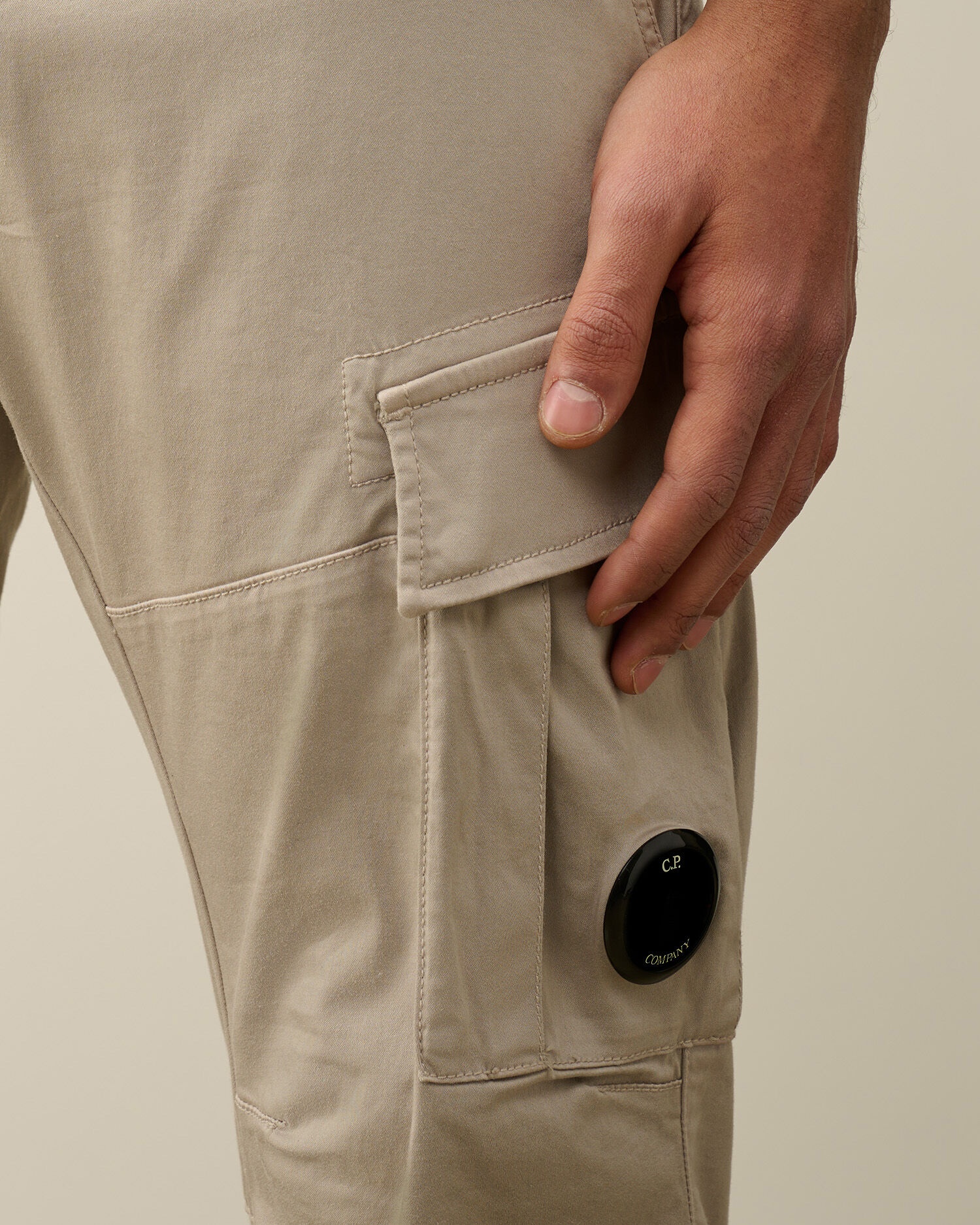 Stretch Sateen Ergonomic Lens Cargo Pants - 4
