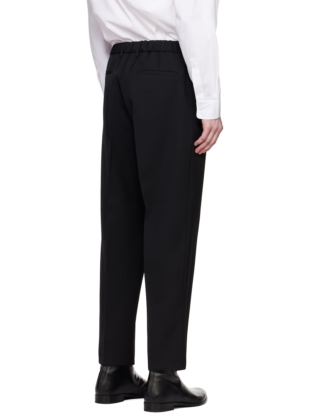 Black Tapered Trousers - 3
