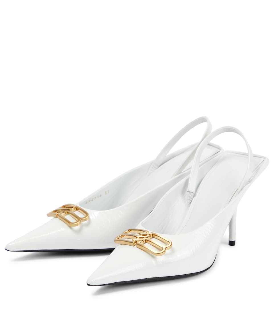 Square Knife BB slingback pumps - 5
