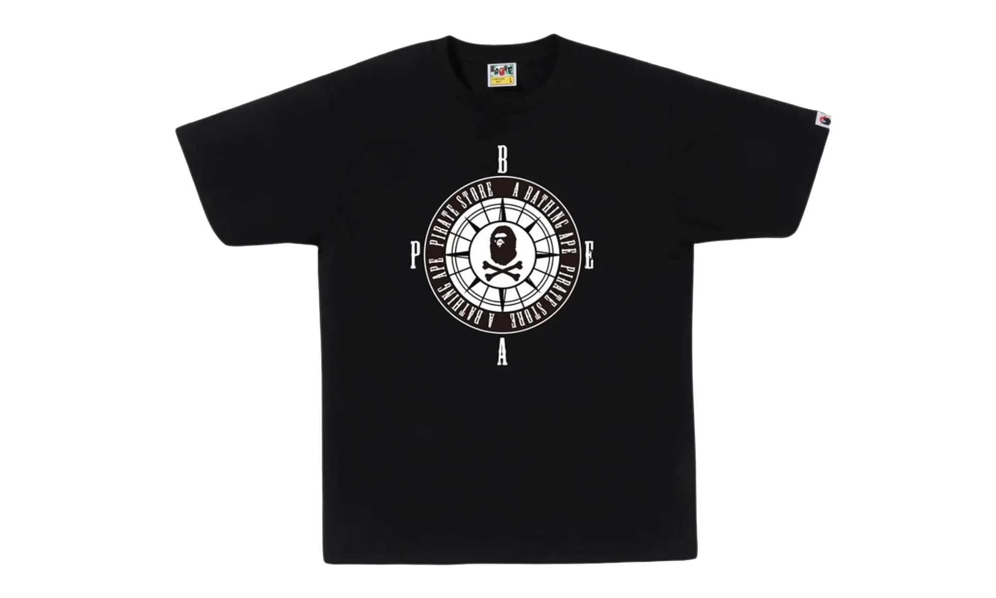 Pirate Store Compass Tee "Black" 4J20110007 BLACK - 1