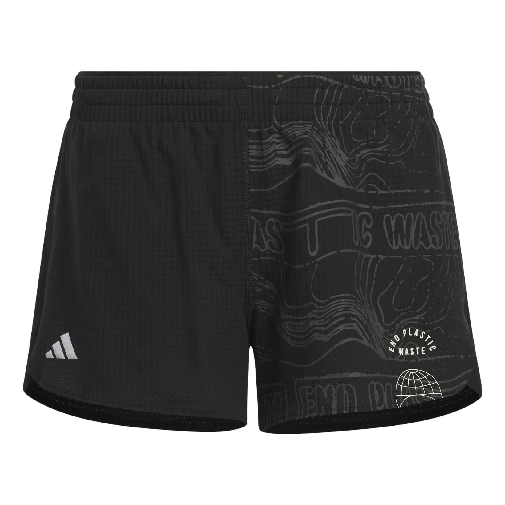 (WMNS) adidas Run for the Oceans Shorts Asia Sizing 'Black' HZ6010 - 1