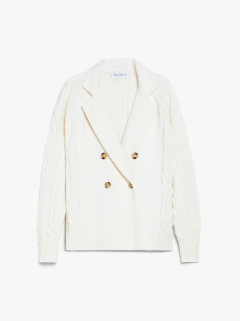 MICIO Wool and cashmere pea coat - 1
