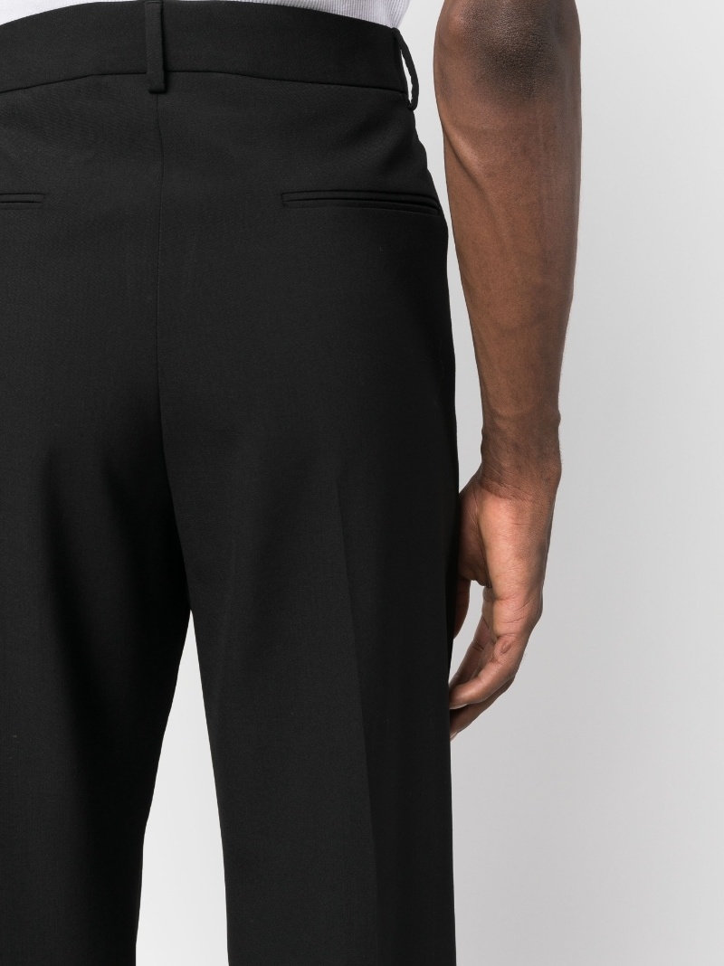 virgin wool tailored trousers - 5