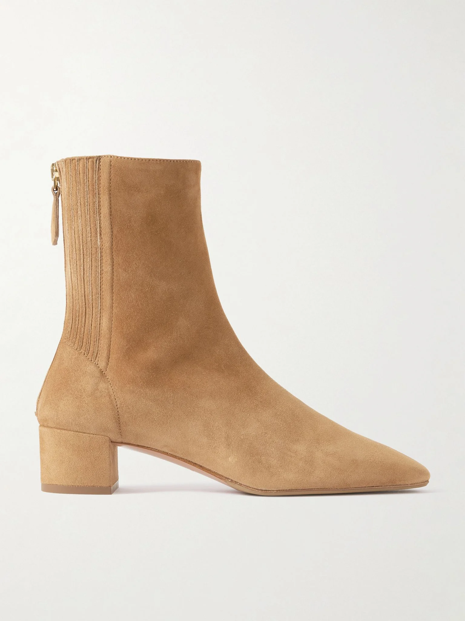 Saint Honoré 35 suede ankle boots Camel - 1