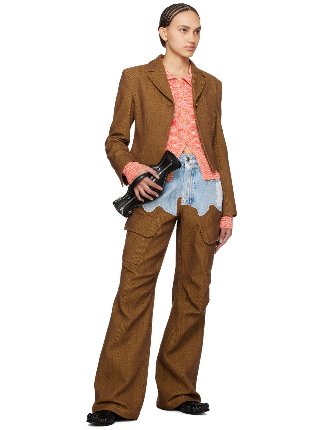 Brown Hannah Blazer - 4