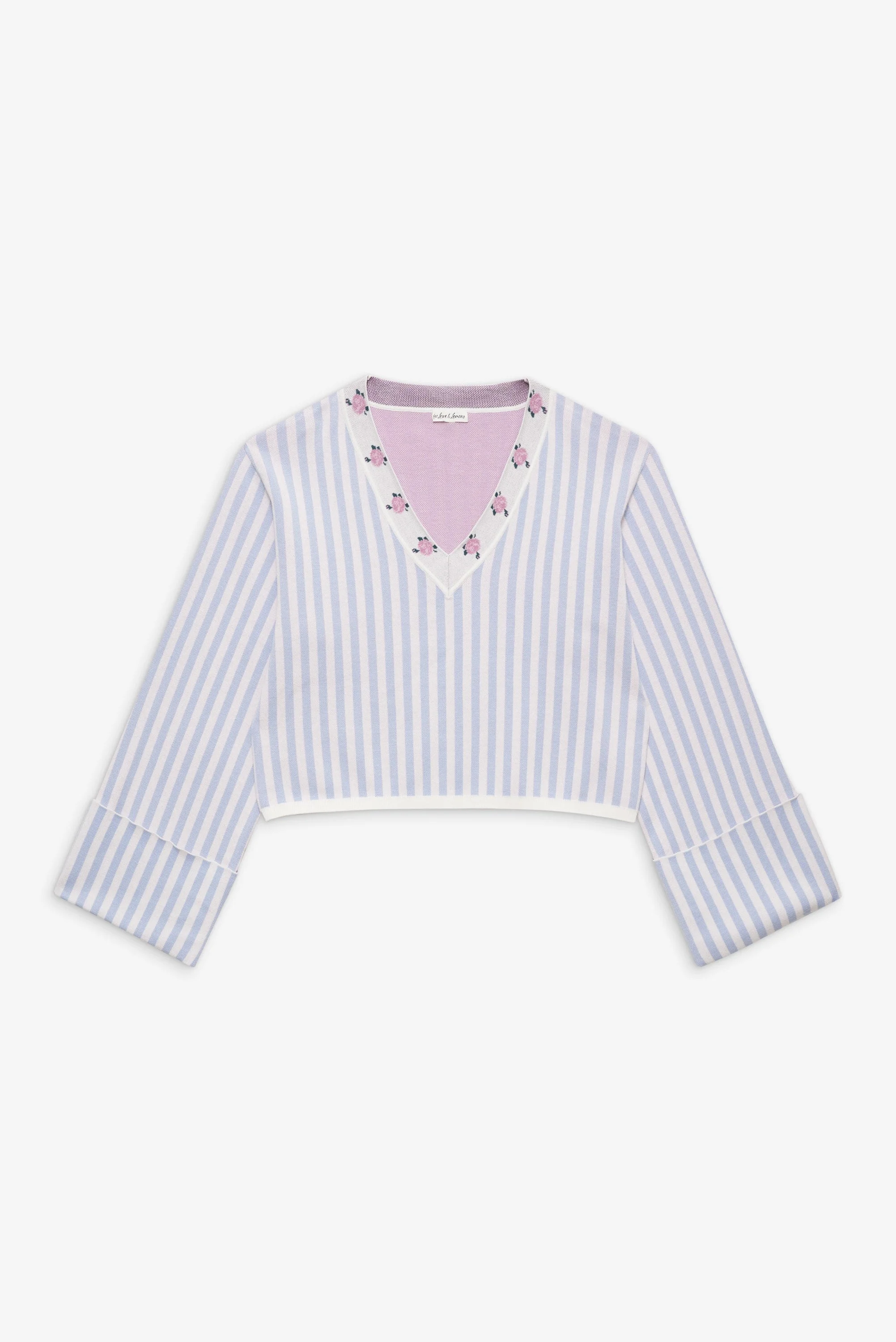 Edie Jacquard Knit Sweater - 1