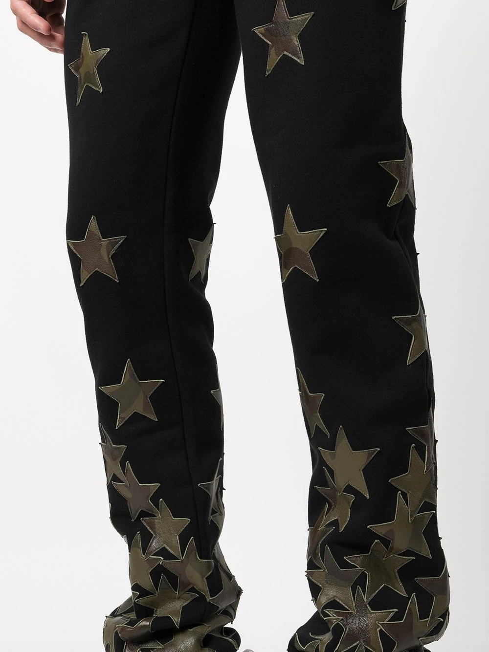 star-patch track pants - 5