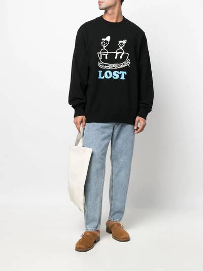 UNDERCOVER lost graphic-print sweatshirt outlook