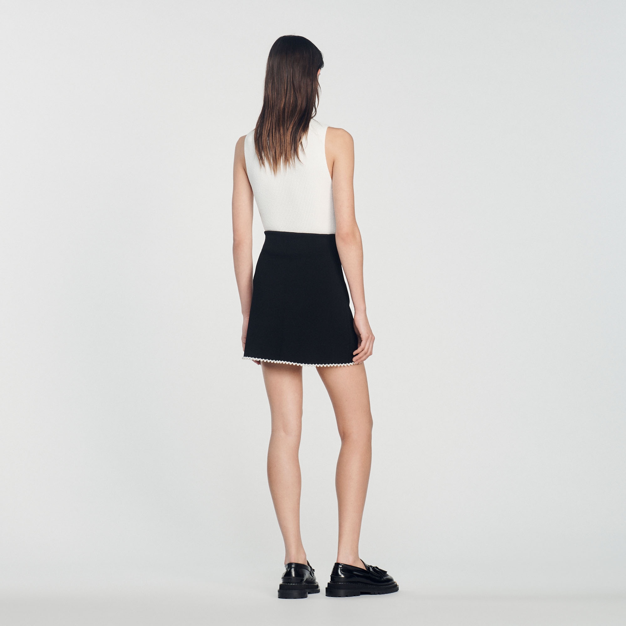Short beaded skirt - 6