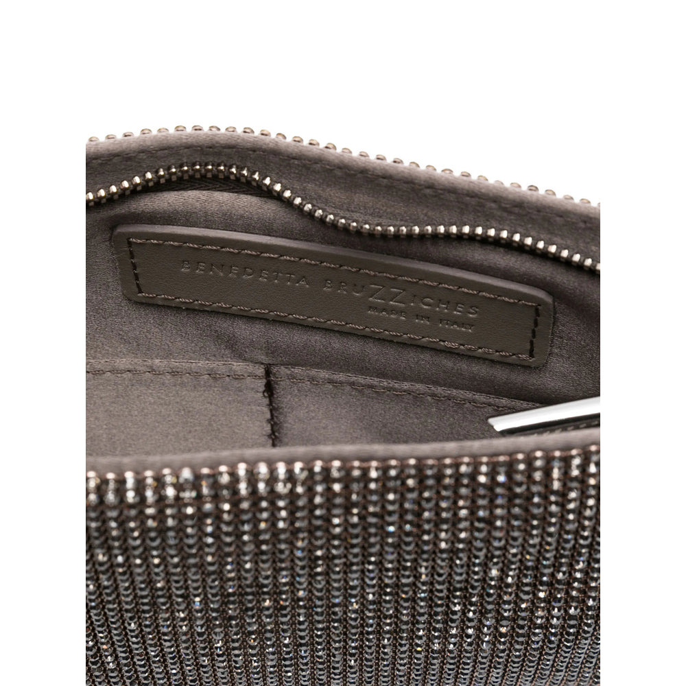 Benedetta Bruzziches Silver Clutch Bags Women - 4