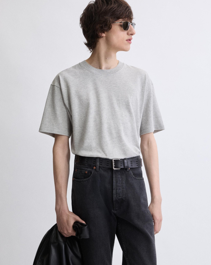 SAINT LAURENT CASSANDRE T-SHIRT IN PIQUÉ outlook