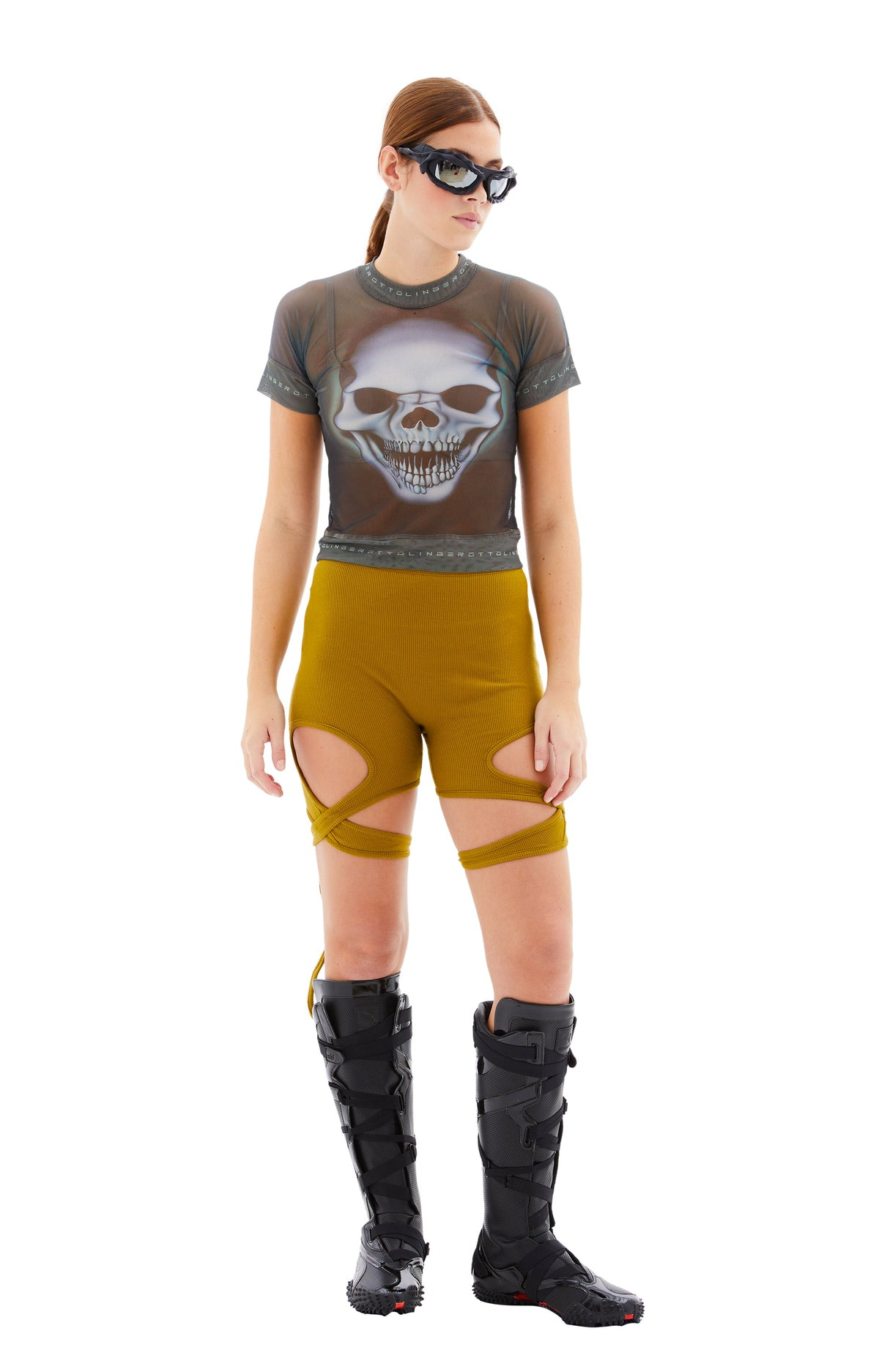 OTTO LOUNGE WRAP SHORTS (MILITARY GREEN) - 2