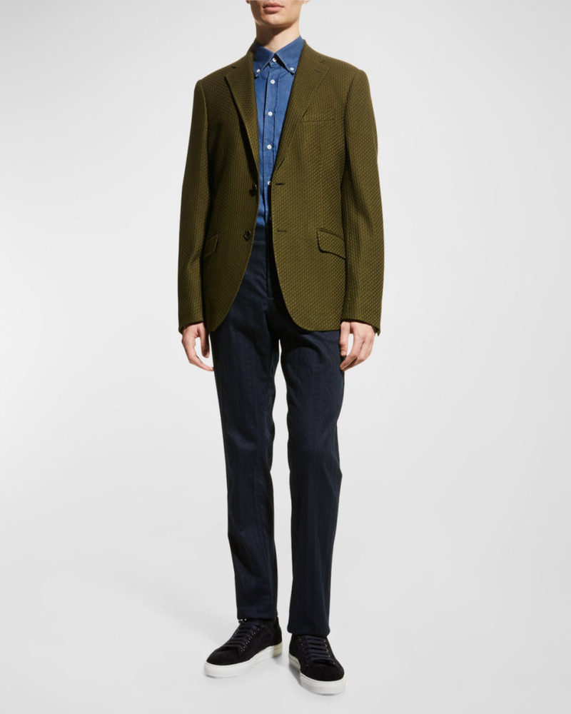 Etro Men's Basic Knit Blazer outlook