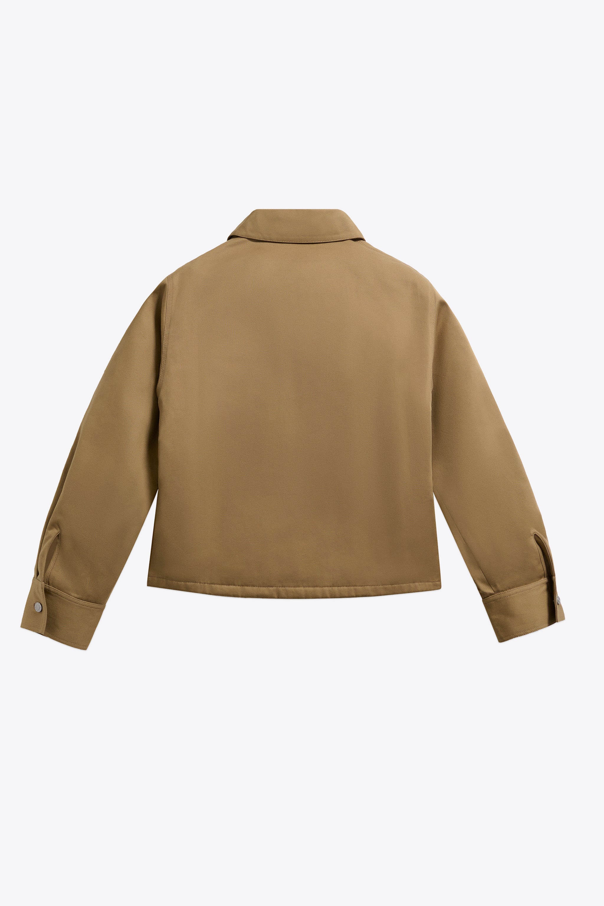 CRYSTAL HEART CUTOUT CARGO JACKET - 2