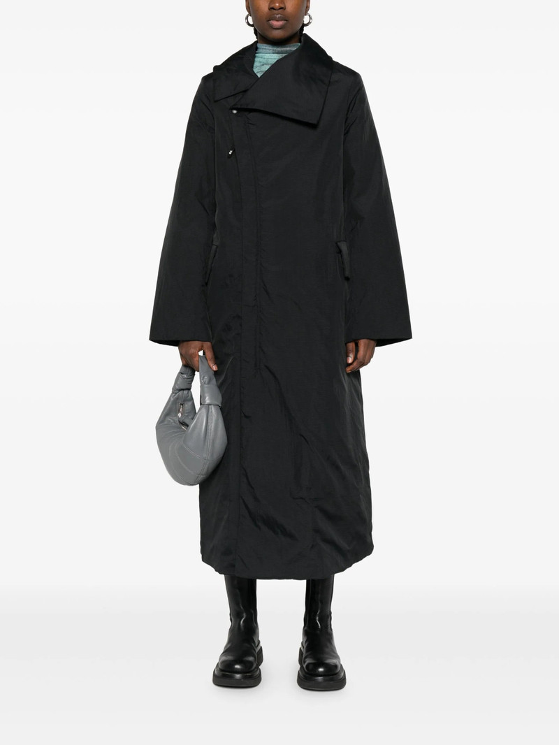 Y-3 Asymmetric-collar Raincoat 5