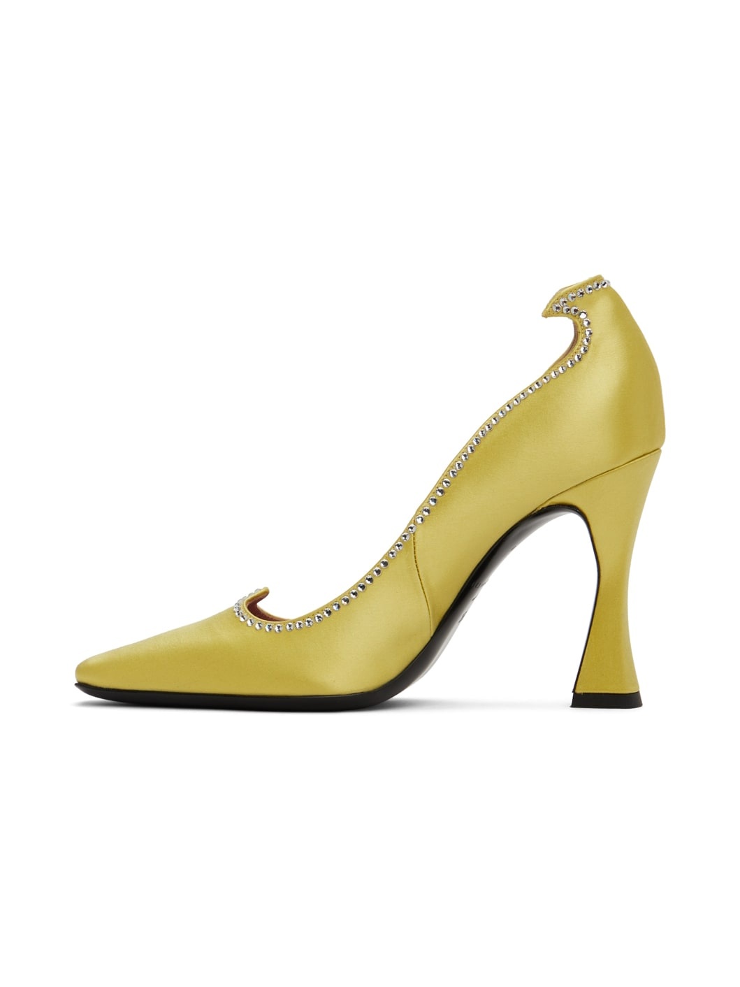 SSENSE Exclusive Green Taya Heels - 3