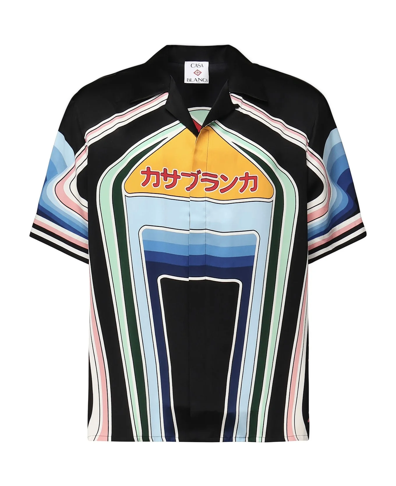 Shirt In Multicolor Silk - 1