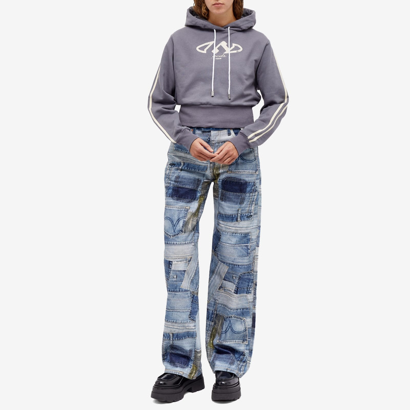 GCDS GCDS Vintage Logo Crop Sweatshirt outlook