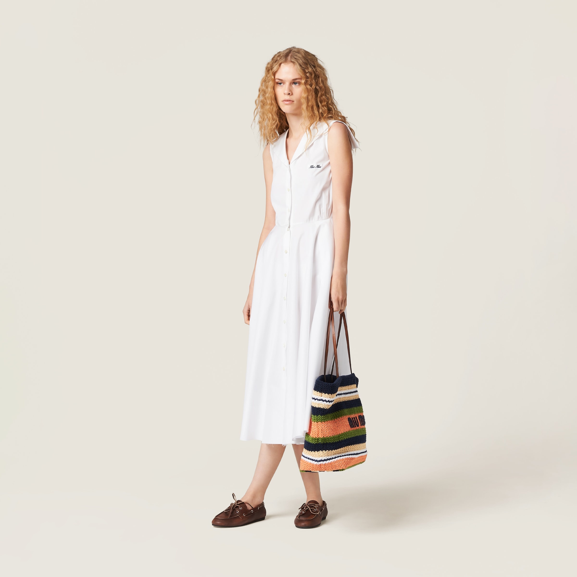 Woven fabric tote bag 2
