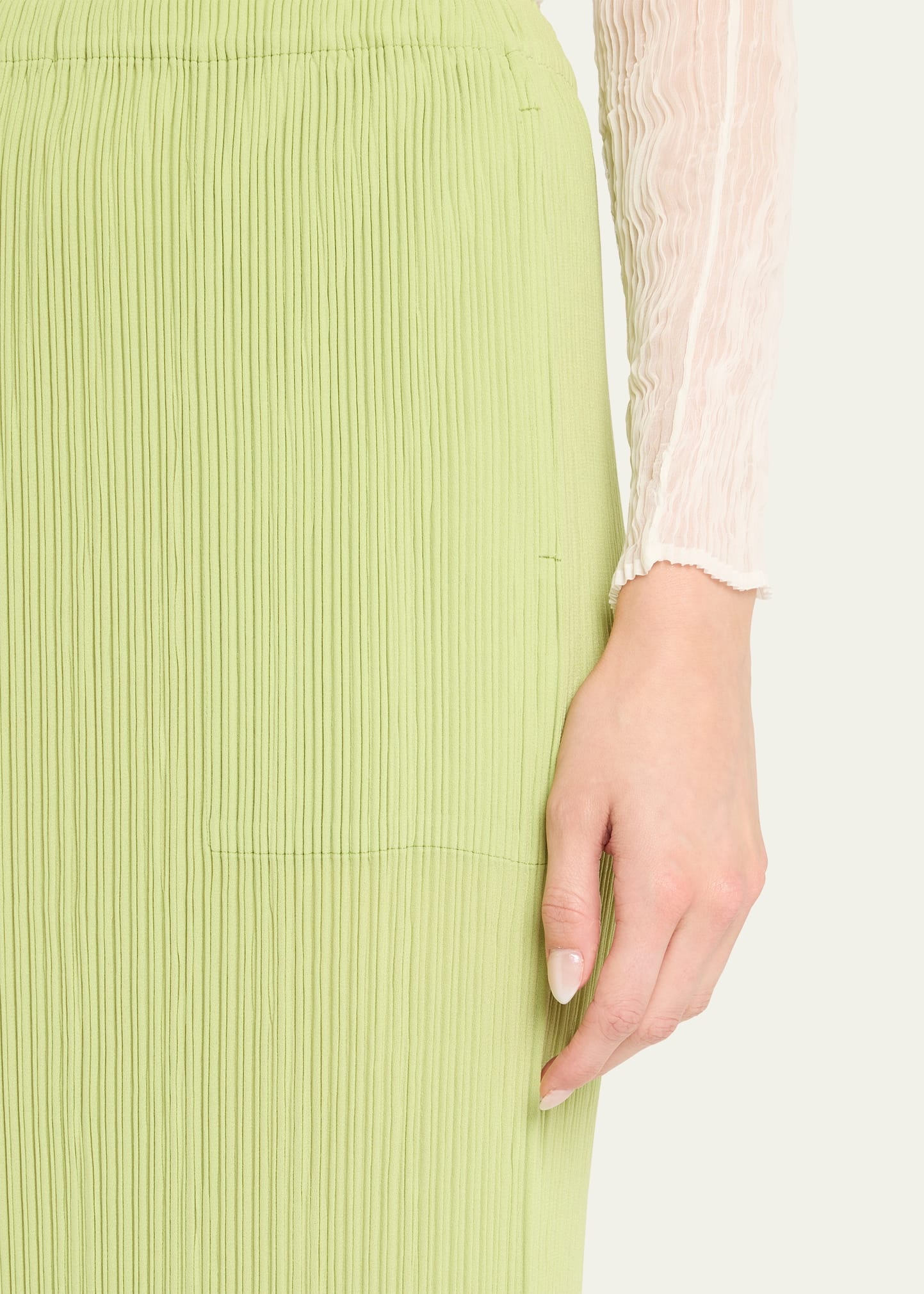 Hatching Bottoms Skirt - 5