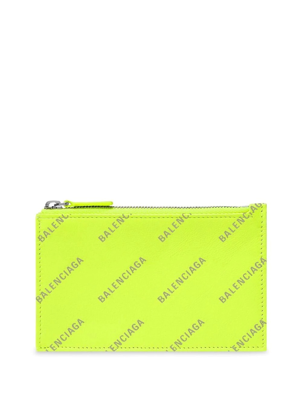 logo-print zip carholder - 1