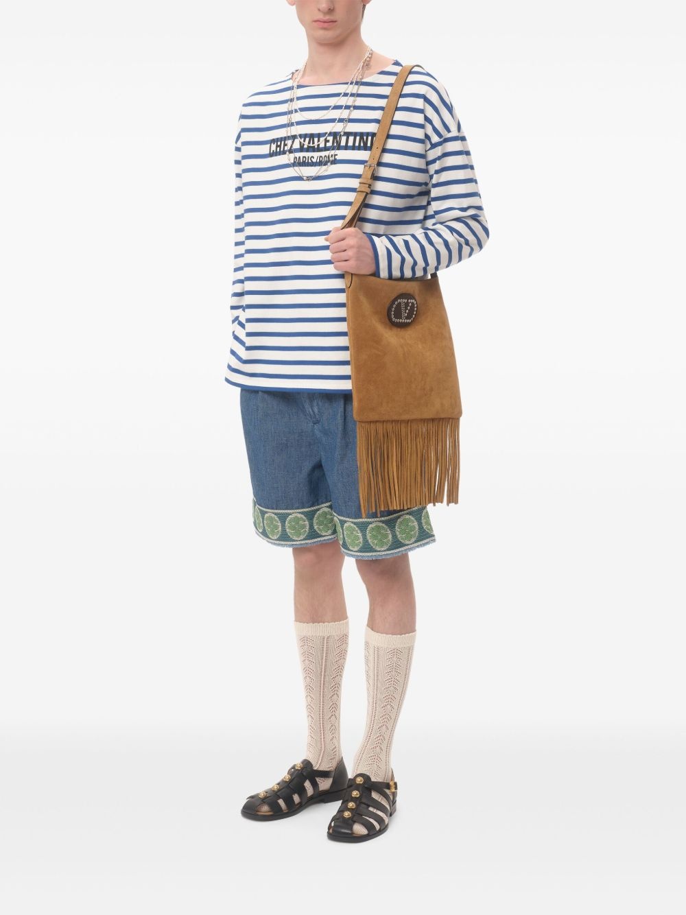 striped T-shirt - 2