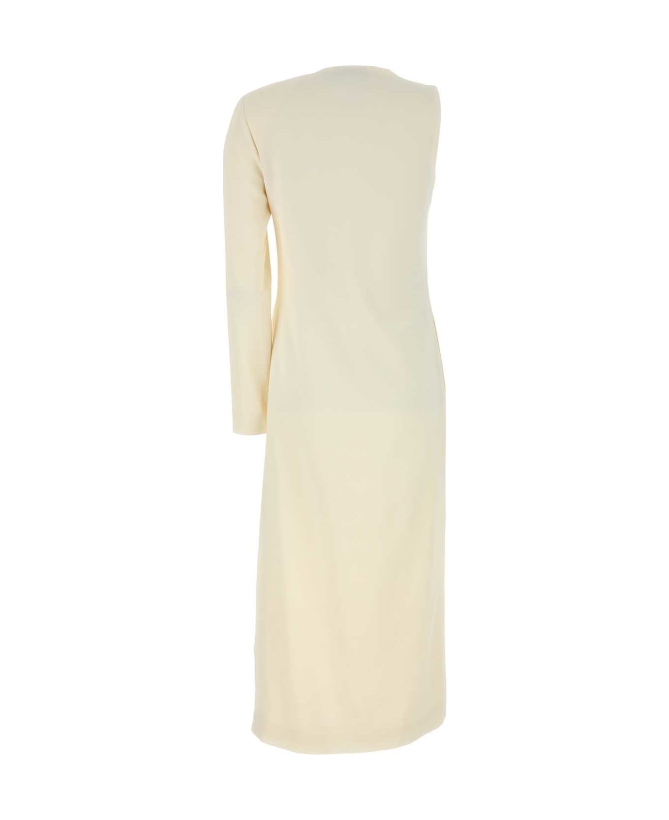 Ivory Sablã© One-shoulder Dress - 2