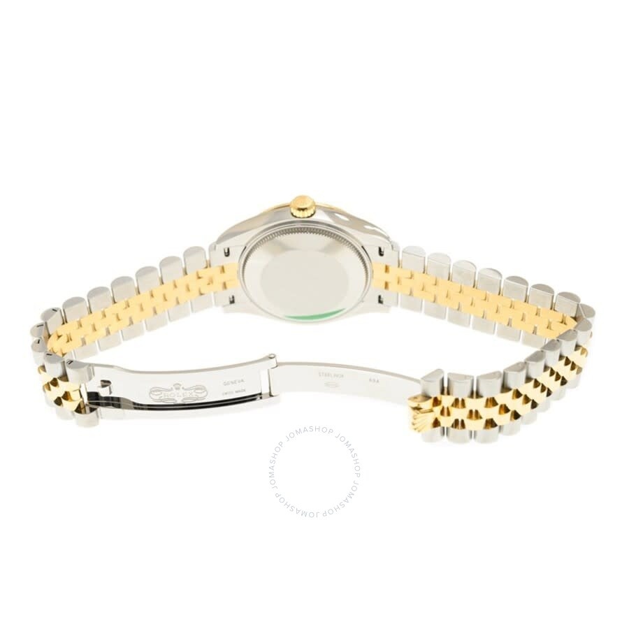 Rolex Datejust 31 Olive Green Diamond Dial Automatic Ladies Steel and 18kt Yellow Gold Jubilee Watch - 6