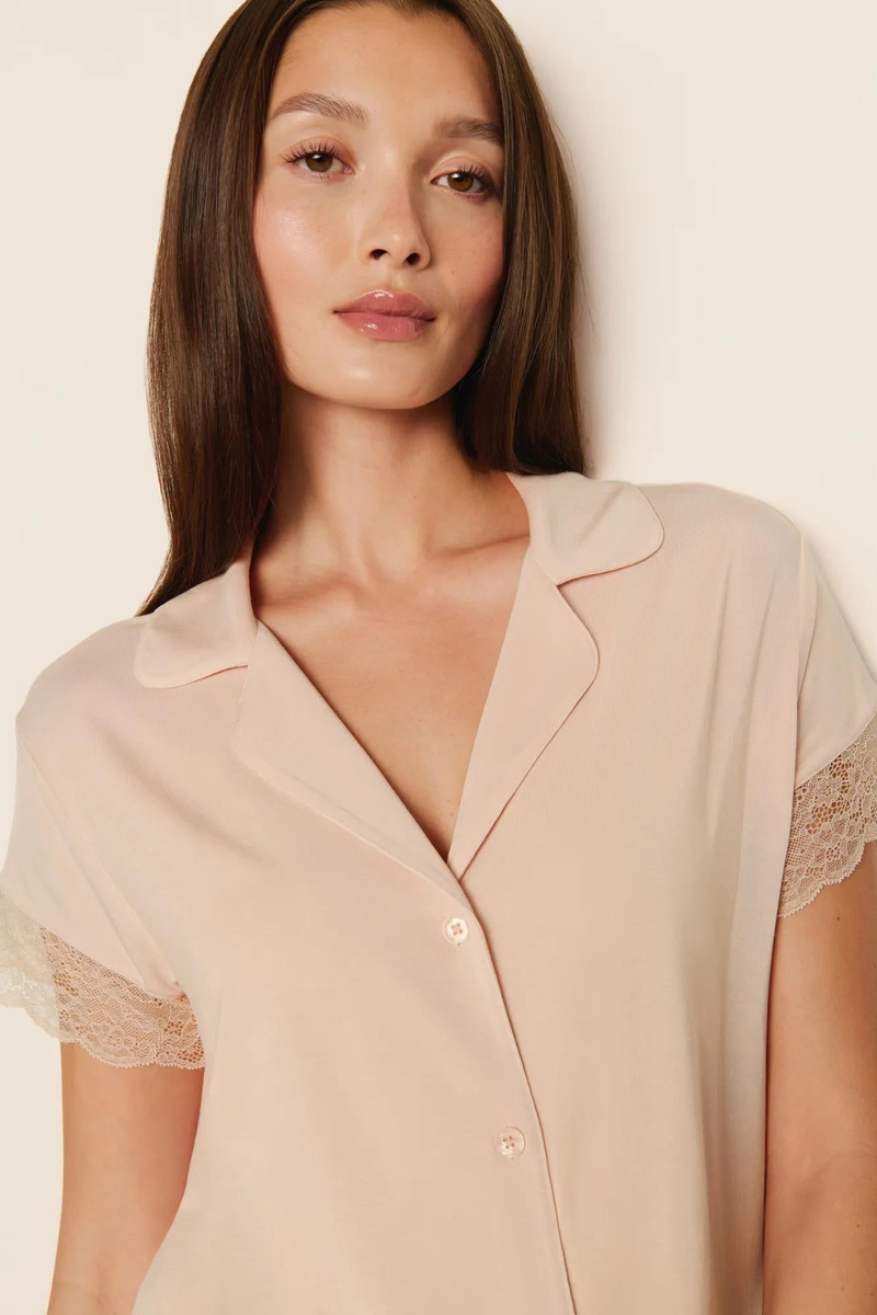 eberjey Malou TENCEL™ Modal Shortie Short PJ Set outlook