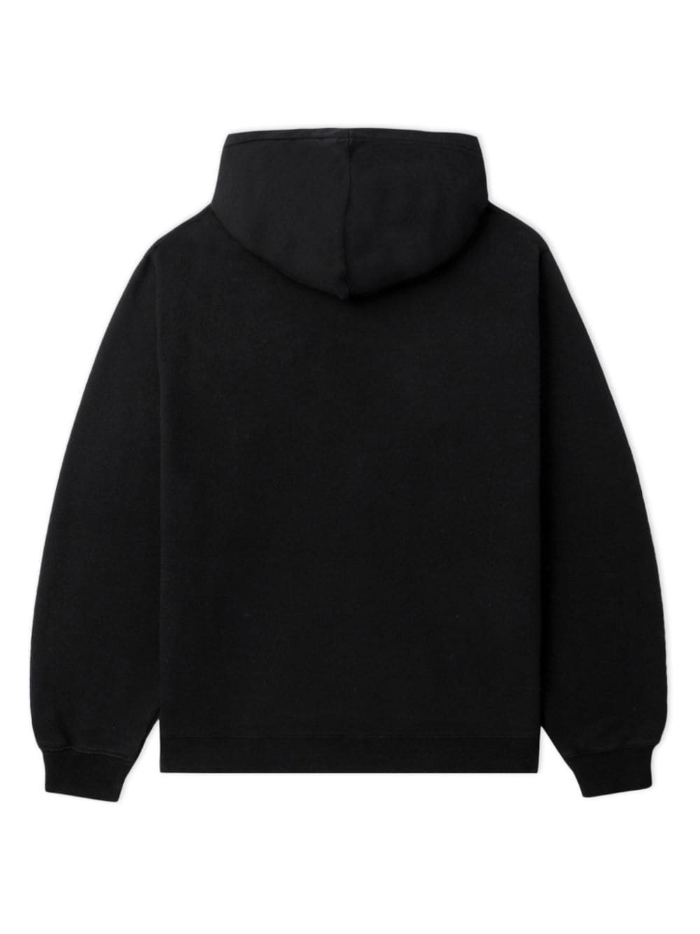 logo-appliquÃ© jersey hoodie - 6