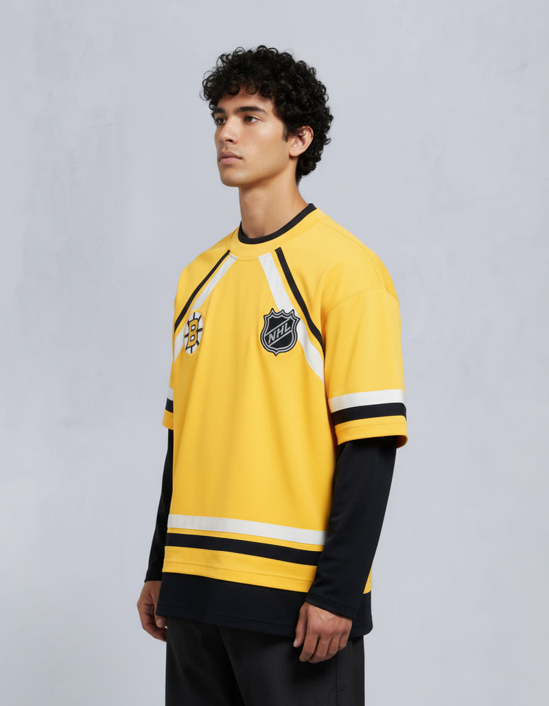 NHL X MOOSE KNUCKLES BRUINS TEE 3