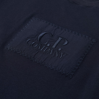 C.P. Company C.P. Company Embroidered Stitch Block Logo Tee outlook