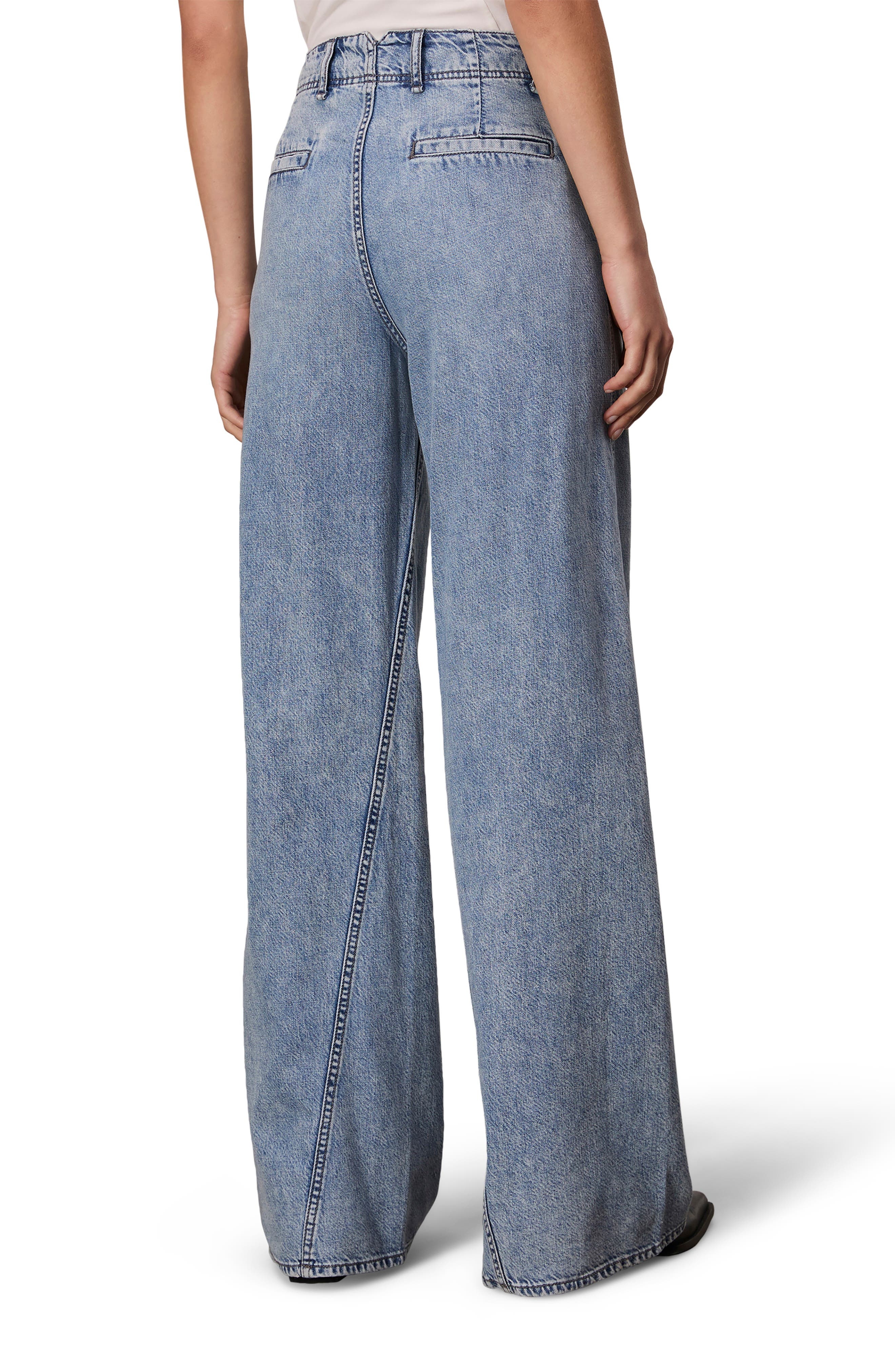rag & bone Tailored Sofie High Waist Wide Leg Jeans in Annie at Nordstrom - 2