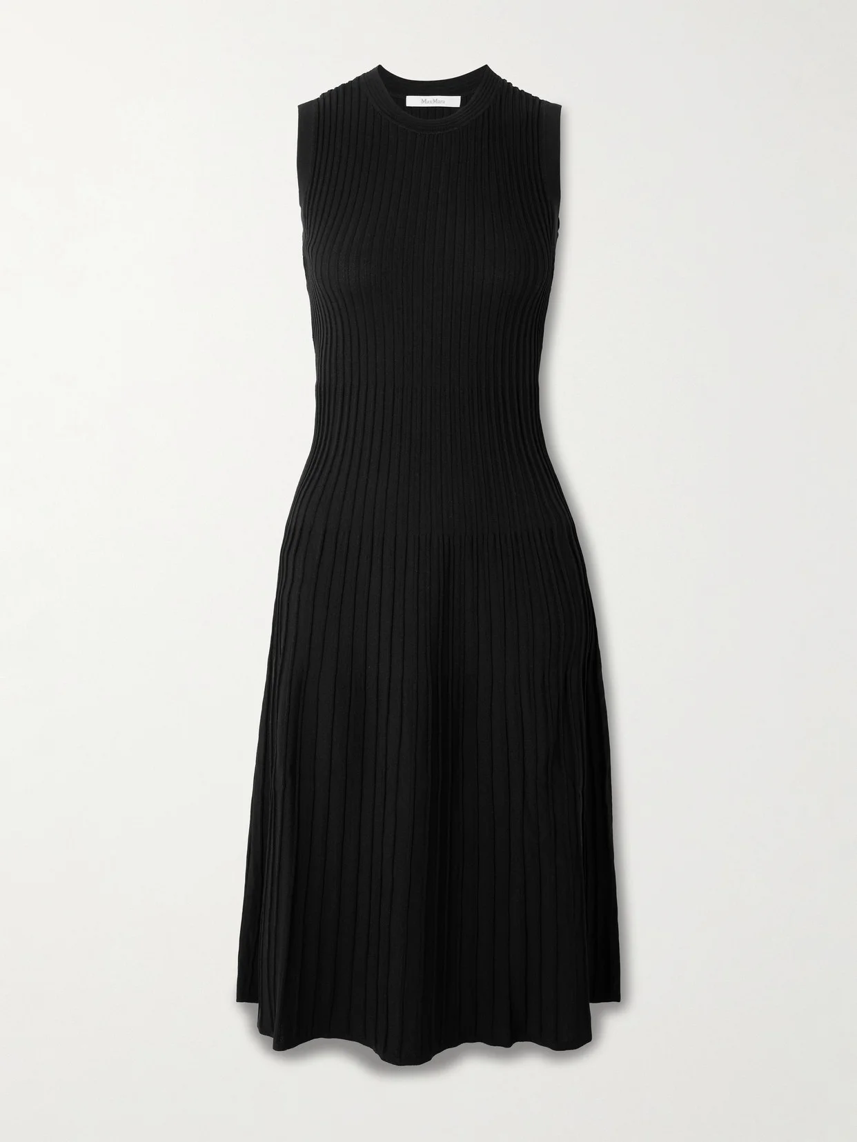 Pegizio Ribbed-knit Midi Dress - 1