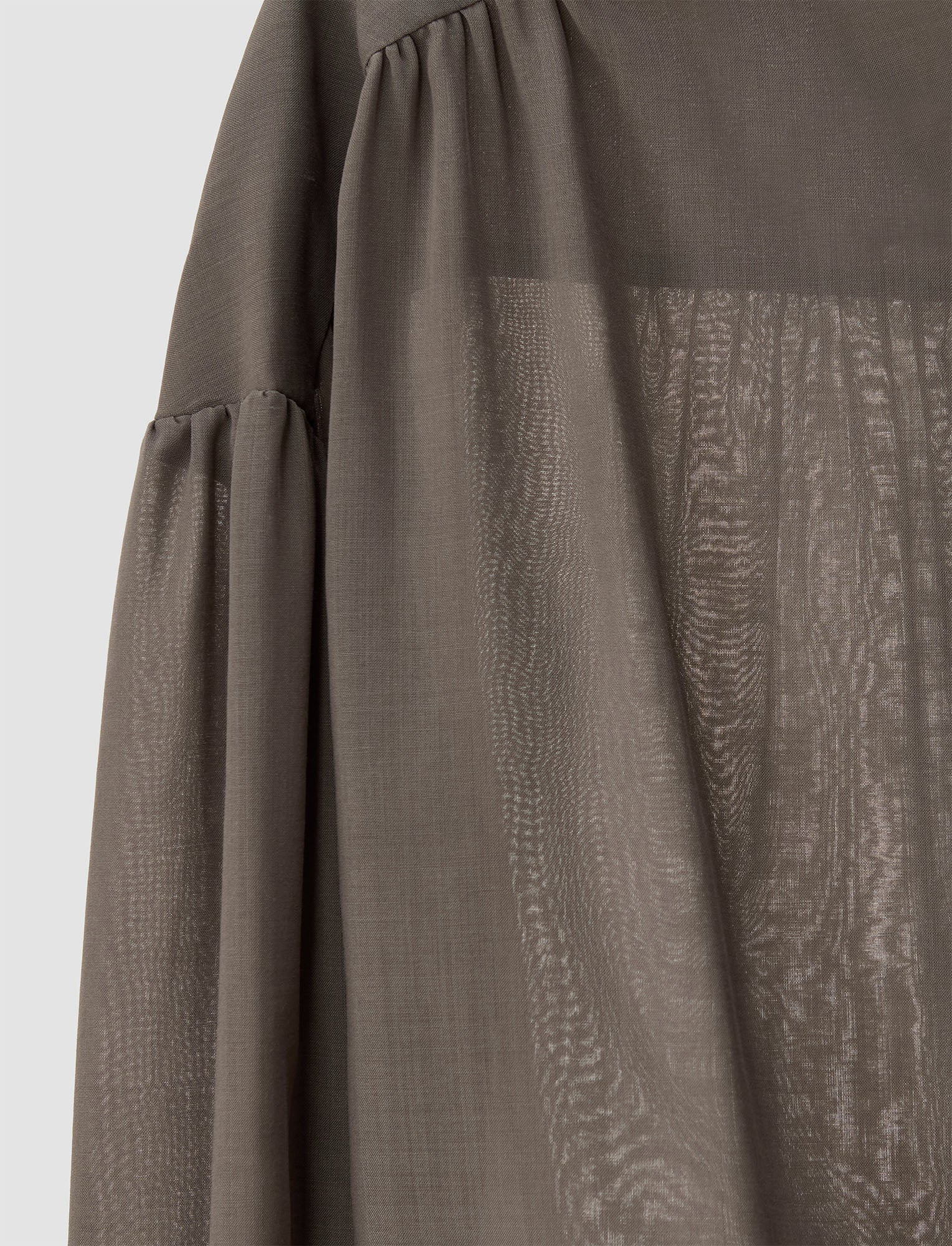 Emma Wool Voile Dress - 4