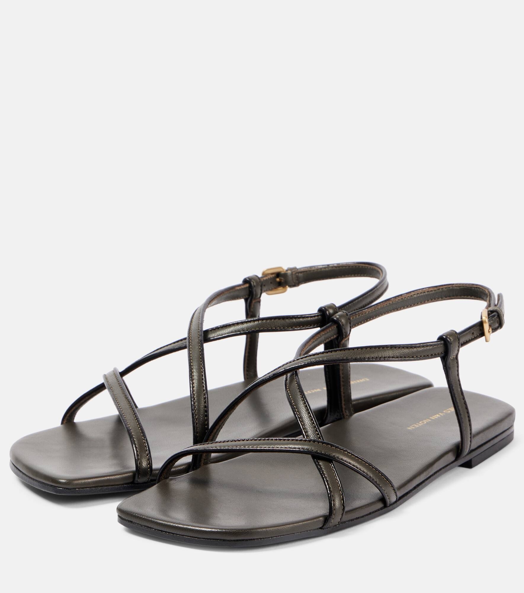 Leather sandals - 4